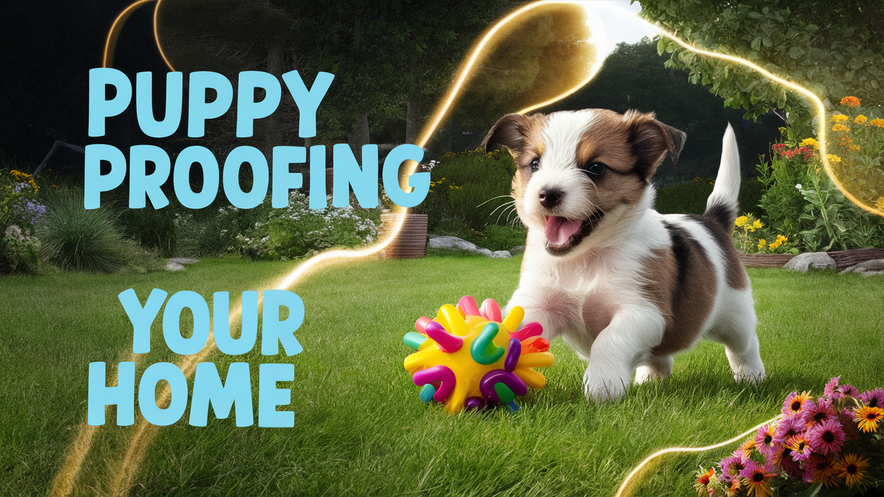 Puppy proofing your home a guide