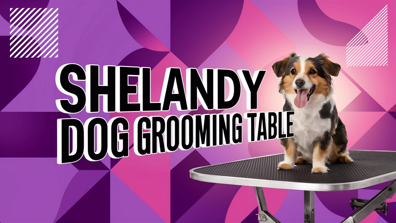 SHELANDY Dog Pet Grooming Table