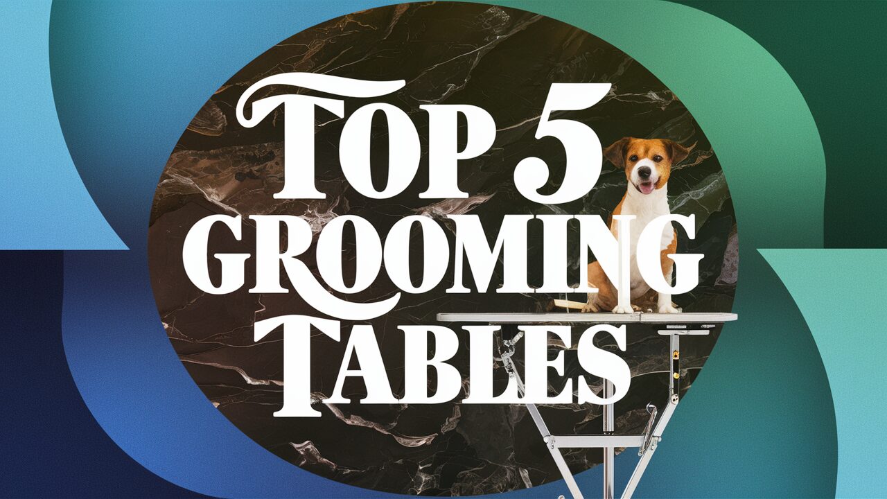 Top 5 Dog Grooming Tables for Pampered Pooches