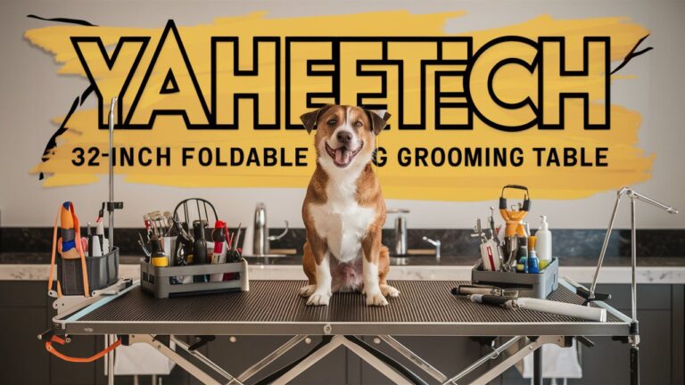 Yaheetech grooming table