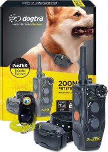 Dogtra 200NCPT Electronic Dog Training Collar Rechargeable E-Collar with Adjustable Levels for Dogs