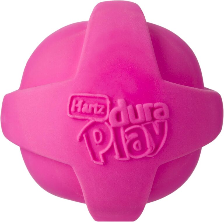 Hartz DuraPlay Bacon Scented Dog Toys, Small (Assorted Color)